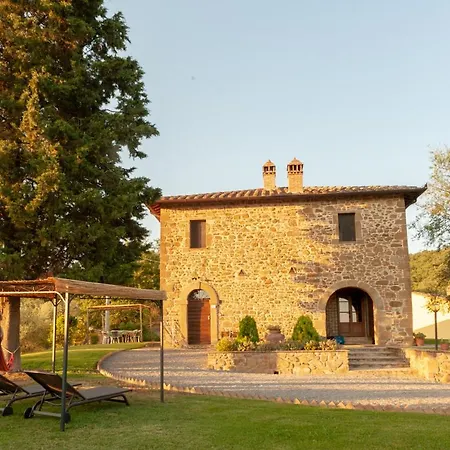 Elm Tree, Olive Brench And Cypress With Pool * Panicale